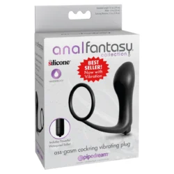 Analfantasy - análujj vibrátor péniszgyűrűvel