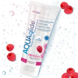 AQUAglide - vízbázisú síkosító 4 ízben (100 ml) - málna