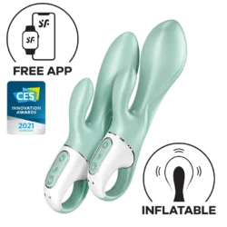 Satisfyer Air Pump Bunny 5 - okos, pumpálható vibrátor