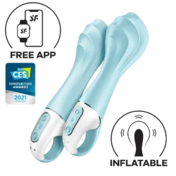 Satisfyer Air Pump Vibrator 5 - okos, pumpálható vibrátor