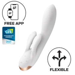 Satisfyer Double Flex - okos, dupla csiklókaros vibrátor