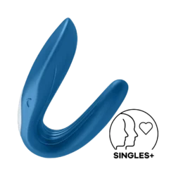 Satisfyer Double Whale - két-motoros párvibrátor