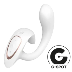 Satisfyer G for Goddess 1 - csikló- és G-pont vibrátor - fehér