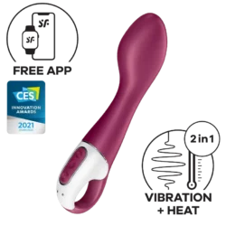 Satisfyer Hot Spot - akkus, melegítő G-pont vibrátor