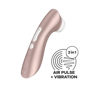 Satisfyer Pro 2+ - akkus, csiklóizgató vibrátor