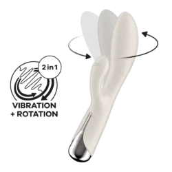 Satisfyer Spinning Rabbit 1 - forgó csiklókaros vibrátor