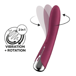 Satisfyer Spinning Vibe 1 - forgó fejes G-pont vibrátor