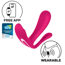 Satisfyer Top Secret Plus - okos, 3 ágú vibrátor