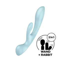 Satisfyer Triple Oh - akkus, csiklókaros vibrátor