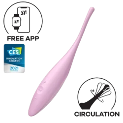 Satisfyer Twirling Joy - okos, vízálló csiklóvibrátor