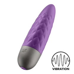 Satisfyer Ultra Power Bullet 5 - akkus, vízálló vibrátor - lila