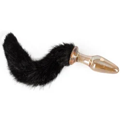 You2Toys - Üveg anál kúp cicafarokkal