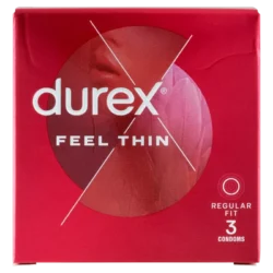 Durex Feel Thin - élethű érzés óvszer - 3 db