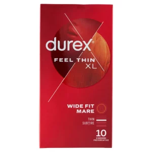 Durex Feel Thin XL - élethű érzés óvszer (10 db)