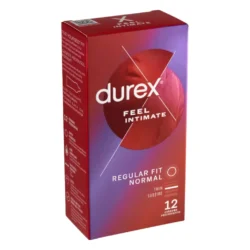 Durex Feel Intimate - vékonyfalú óvszer - 12 db