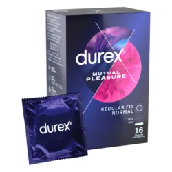 Durex Mutual Pleasure - késleltető óvszer - 16 db