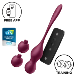 Satisfyer Love Birds Vary - okos, variálható gésagolyó