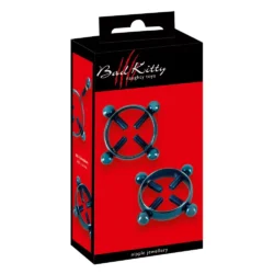 Bad Kitty - piercing nélküli mellbimbó ékszer (2 db)