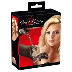 Bad Kitty - szíves csuklóbilincs lánccal