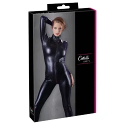 Cottelli - fényes hosszúujjú party overall