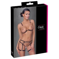 cottelli-2-reszes-lancos-disz-testham-fekete-s-m-l-xl-kihagy
