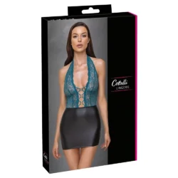cottelli-fuzos-csipkes-fenyes-ruha-fekete-zold-s-m-l-xl-kihagy