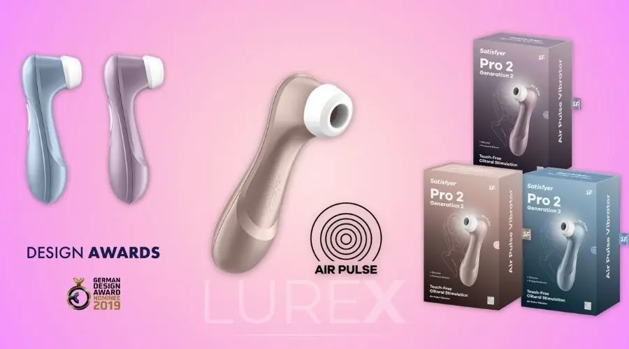 Satisfyer Pro 2 Gen2 – új generációs, akkumulátoros léghullámos csiklóizgató az érintésmentes élvezetért.