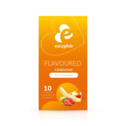EasyGlide Flavoured - gyümölcsös óvszer (10 db)