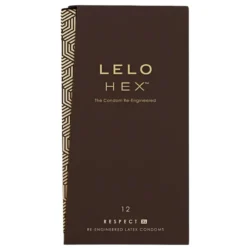 LELO Hex Respect XL - luxus óvszer