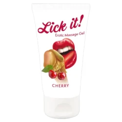Lick it! - 2in1 ehető síkosító - cseresznye (50 ml)