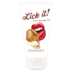 Lick it! - 2in1 ehető síkosító - fehércsoki (50 ml)