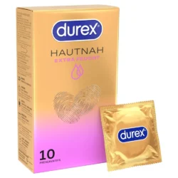Durex Hautnah - extra síkosított óvszer (10 db)