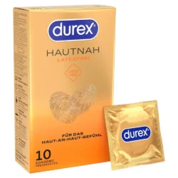 Durex Hautnah - latexmentes óvszer - 10 db