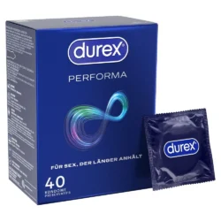 Durex Performa - késleltető óvszer - 40 db