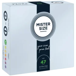 Mister Size vékony óvszer - 47 mm - 36 db