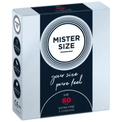 Mister Size vékony óvszer - 60 mm