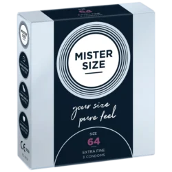 Mister Size vékony óvszer - 64 mm