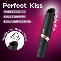 Satisfyer Perfect Kiss - rúzs vibrátor
