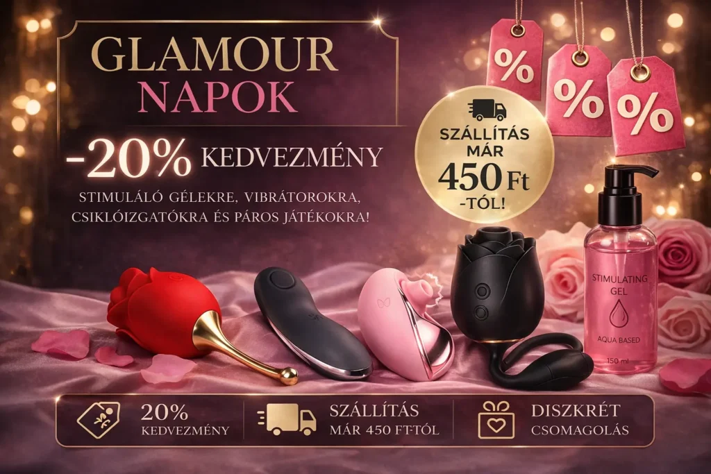 Glamour napok. Akció, kedvezmény. Online szexshop, erotika webshop. Lurex. Olcsó szállítás