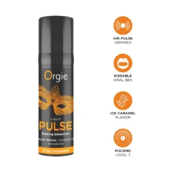 Orgie Pulse - folyékony vibrátor (15 ml)