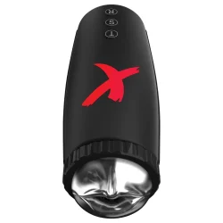 PDX Moto Bator - szívó, fel-le mozgó ajkak maszturbátor