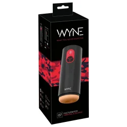WYNE 07 - akkus, rezgő-szívó maszturbátor