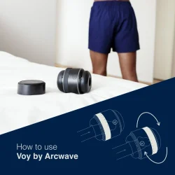 Arcwave Voy - szorító-forgó maszturbátor férfiaknak
