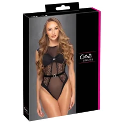 Cottelli - áttetsző csipkés body