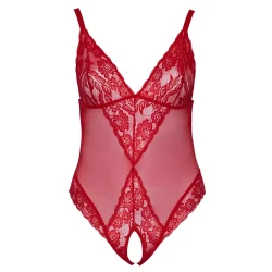 Cottelli Curves - áttetsző csipkés body