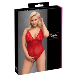 Cottelli Curves - áttetsző csipkés body
