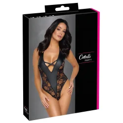 Cottelli Party - virágmintás csipkés body