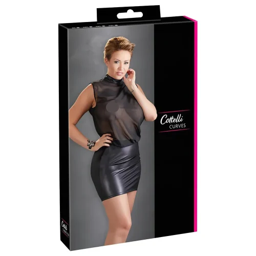 cottelli-plus-size-fenyes-sifonruha-fekete-4xl-3xl-2xl-xl-2.webp