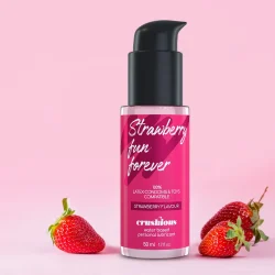 Crushious - eper ízű vízbázisú síkosító (50 ml)