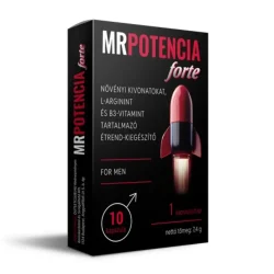 MrPotencia Forte - potencianövelő étrend-kiegészítő férfiaknak (10 db)